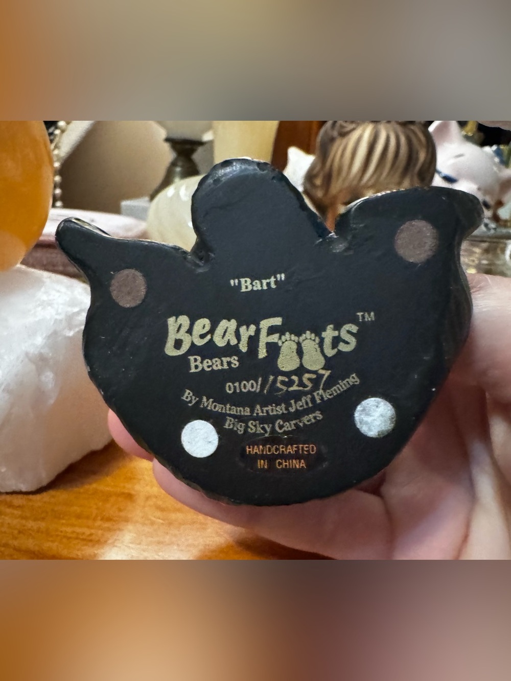 Bearfoots Bears “Bart” Bear Figurine - Picture 7 of 8